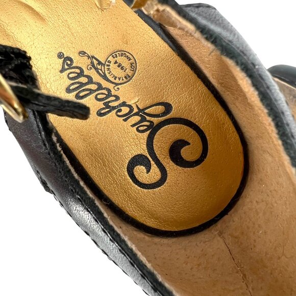 Seychelles Veronica T-Strap Spectator Pumps Size 6 Leather Black Pink Bronze - Picture 11 of 13